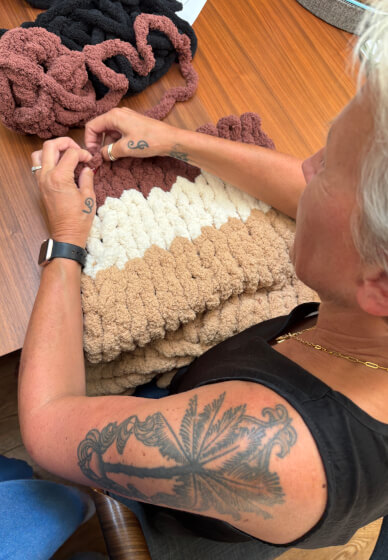 Jumbo Knit Cardi Workshop