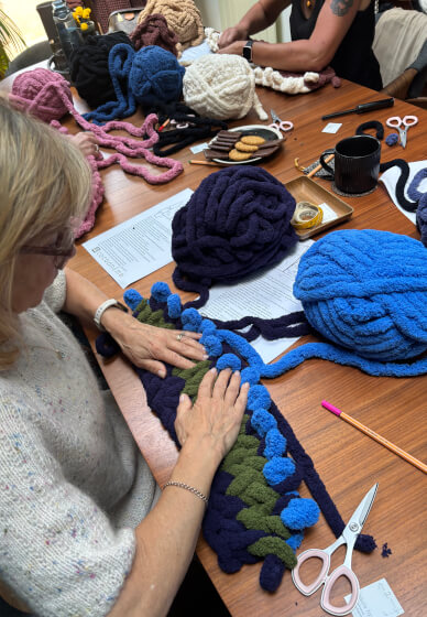 Jumbo Knit Cardi Workshop