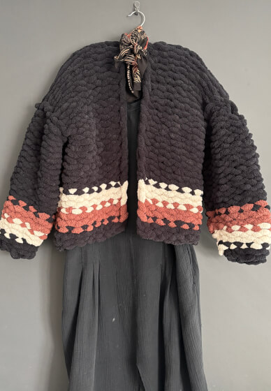 Jumbo Knit Cardi Workshop