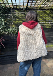 Jumbo Knit Gilet Workshop