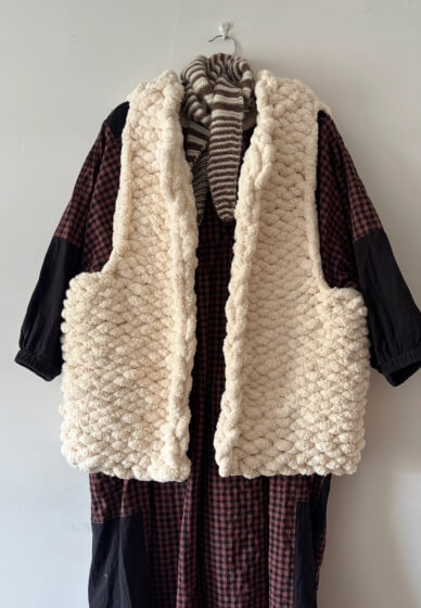 Jumbo Knit Gilet Workshop