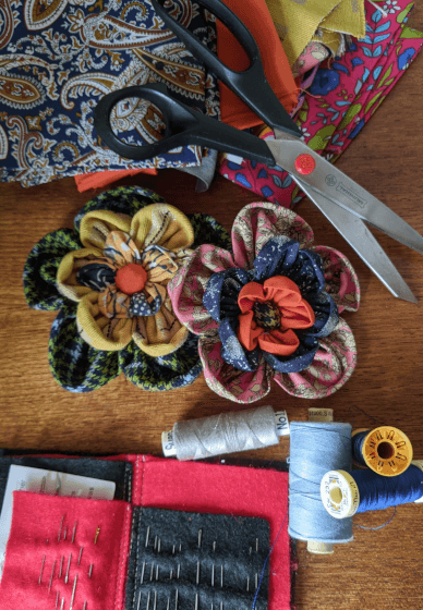 Kanzashi Textile Flower Workshop