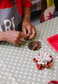 Kanzashi Textile Flower Workshop