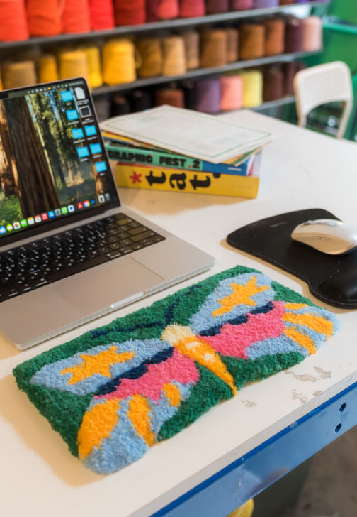 Keyboard Rug Tufting Workshop