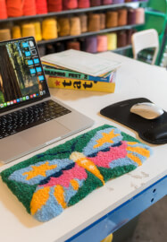 Keyboard Rug Tufting Workshop