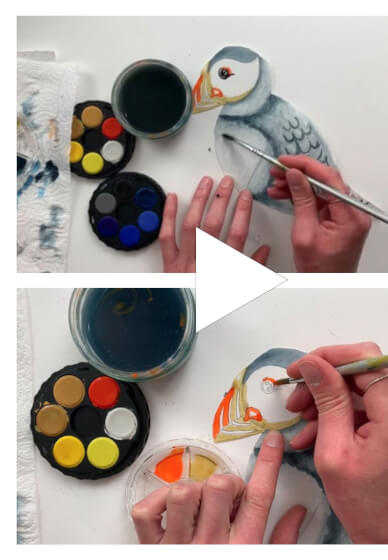 Ceramic Painting Craft Kit, DIY Craft Kit, Gifts