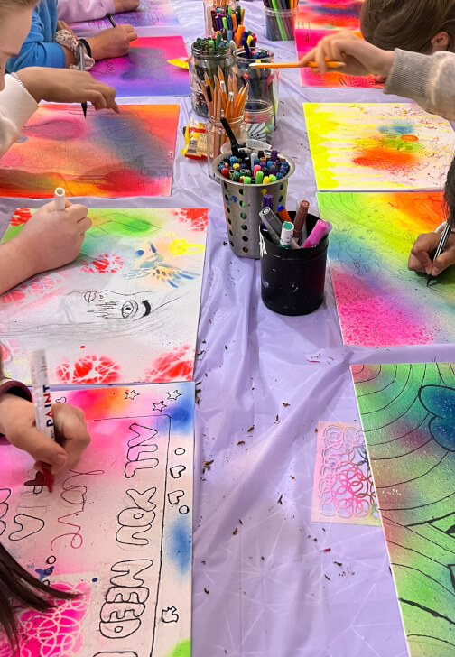 Kids Arts and Crafts Party