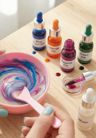 Kid's Candy Floss Slime Making Party