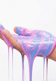 Kid's Candy Floss Slime Making Party