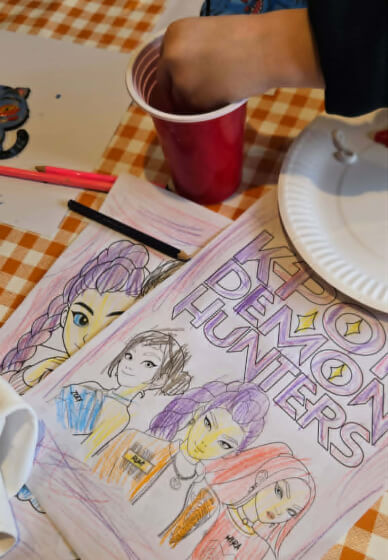 Kid's Kpop Derpy Magnet Painting and Free Goodie Bag of Crafts
