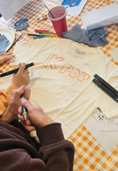 Kids Kpop Derpy Magnet Painting Workshop