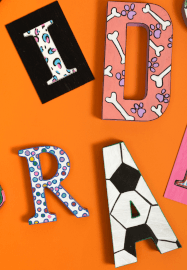 Kids Letter Decorating Workshop with POSCA