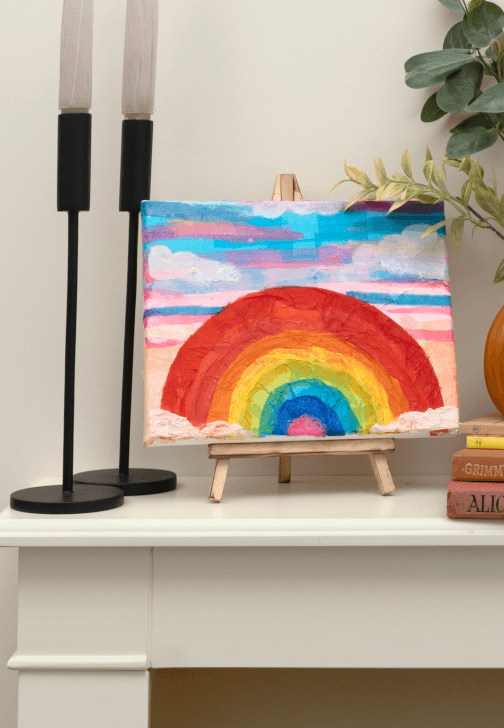Kids' Mixed Media Canvas Painting Workshop
