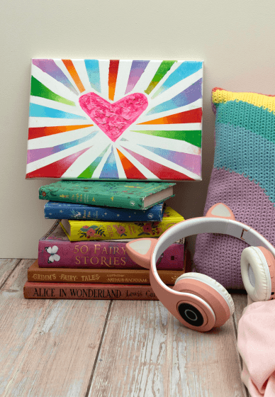 Kids' Mixed Media Canvas Painting Workshop