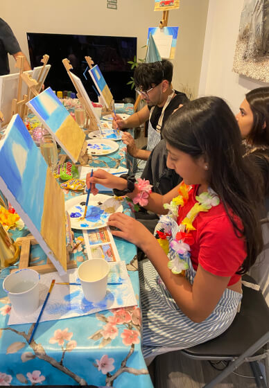 Kid's Sip and Paint Morning