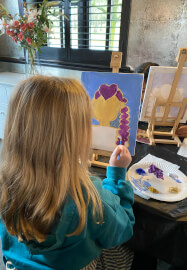 Kid's Sip and Paint Morning