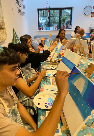 Kid's Sip and Paint Morning