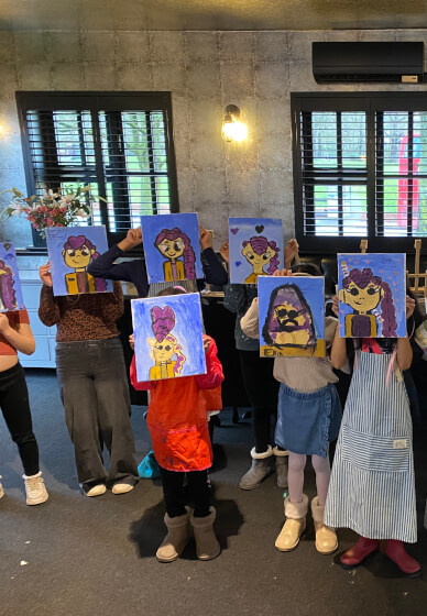 Kid's Sip and Paint Morning