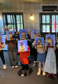 Kid's Sip and Paint Morning
