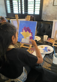 Kid's Sip and Paint Morning