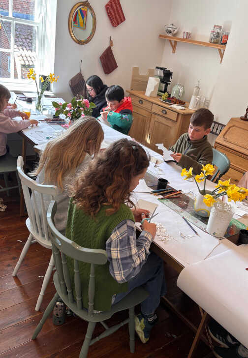 Kids' Summer Collograph Printing Workshop