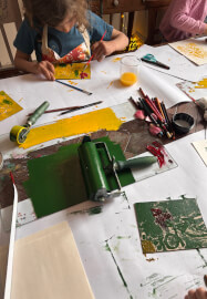 Kids' Summer Collograph Printing Workshop