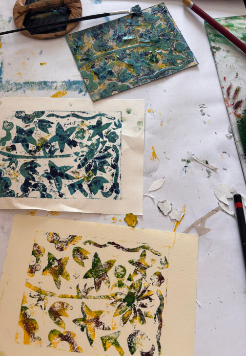 Kids' Summer Collograph Printing Workshop