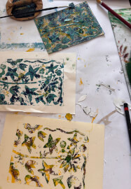 Kids' Summer Collograph Printing Workshop