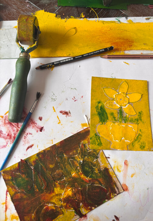 Kids' Summer Collograph Printing Workshop
