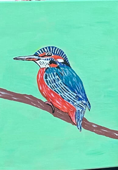 Kingfisher Painting Workshop