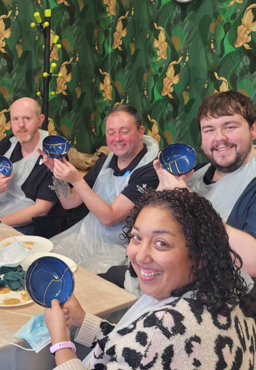 Kintsugi Pottery Class - Groups and Team Building - Birmingham