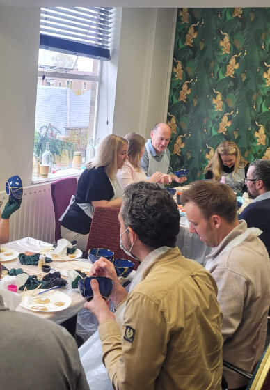 Kintsugi Pottery Class - Groups and Team Building - London
