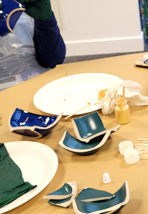 Kintsugi Pottery Class - Groups and Team Building - Manchester