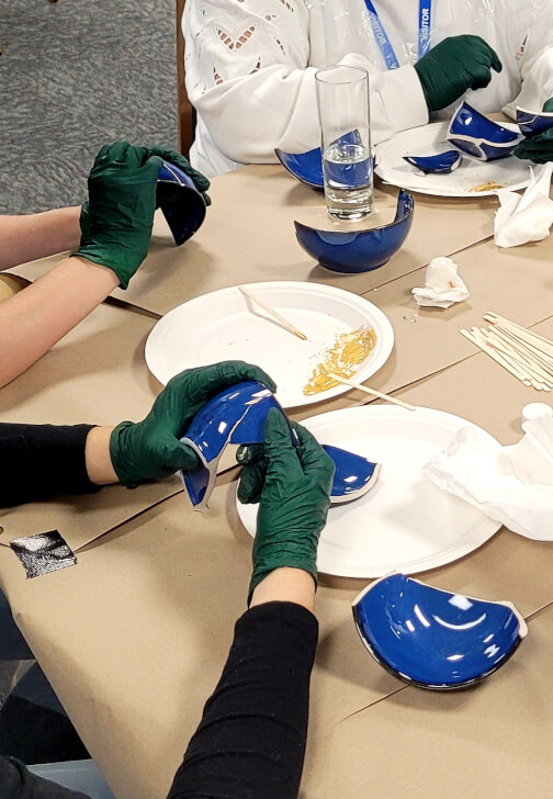 Kintsugi Pottery Class - Groups and Team Building - Manchester