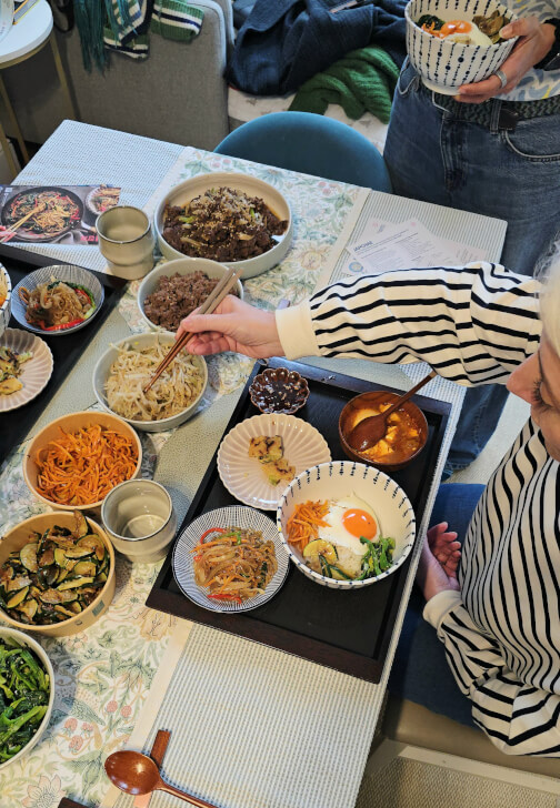 Korean Feast Cooking Class