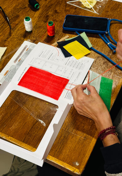 Korean Textile Art Course: Jogakbo with Hand Sewing