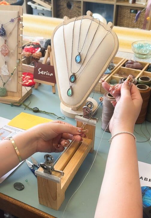 Labradorite Jewellery Making Workshop