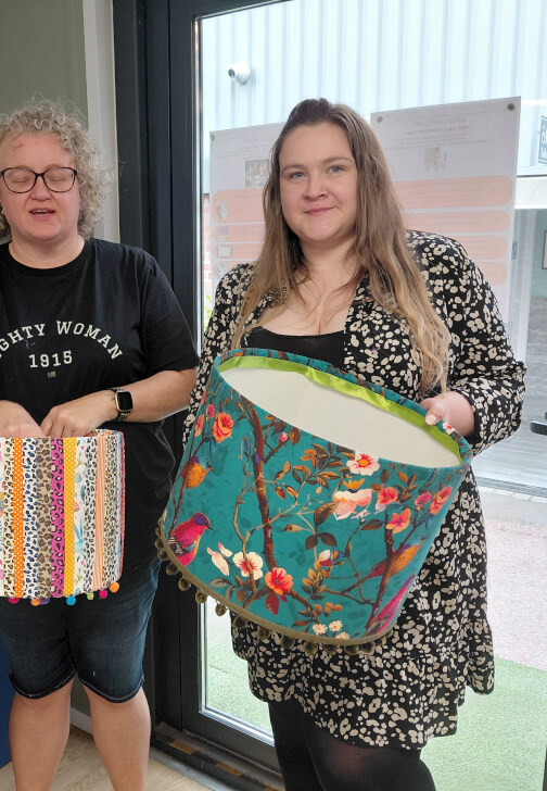 Lampshade Upcycling Workshop