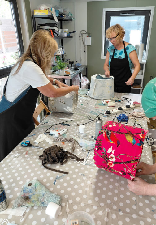 Lampshade Upcycling Workshop