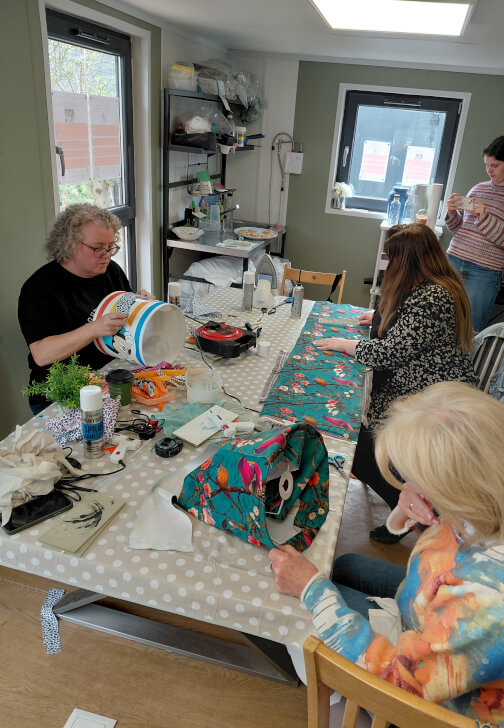 Lampshade Upcycling Workshop