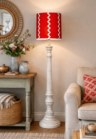 Lampshade Workshop: Block Printed Paper or Fabric