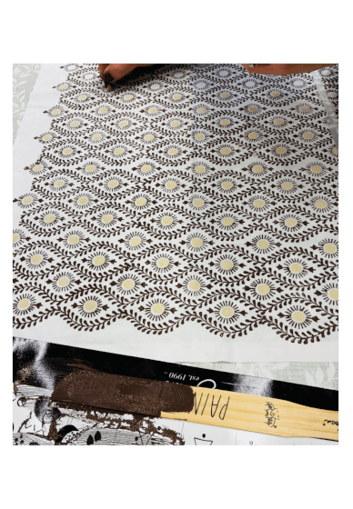Lampshade Workshop: Block Printed Paper or Fabric