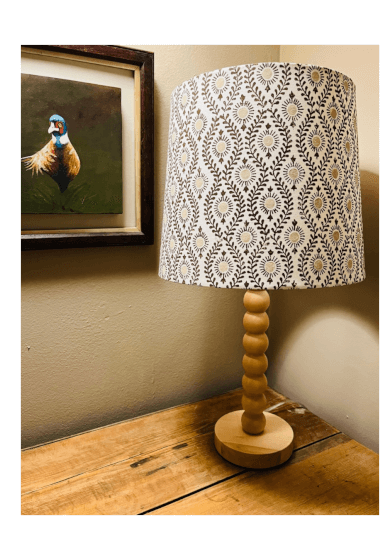 Lampshade Workshop: Block Printed Paper or Fabric