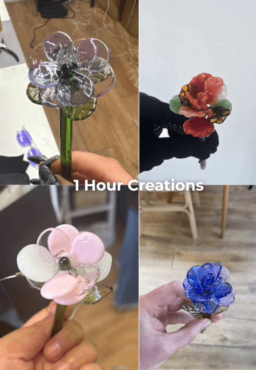 Lampwork Glass Flower Workshop