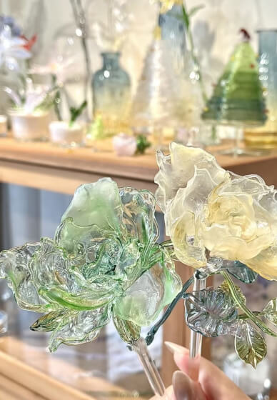 Lampwork Glass Flower Workshop