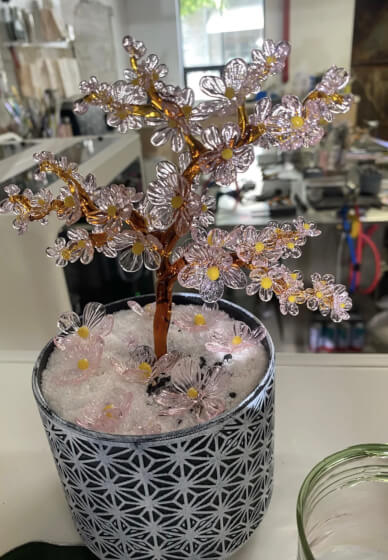 Lampwork Glass Flower Workshop