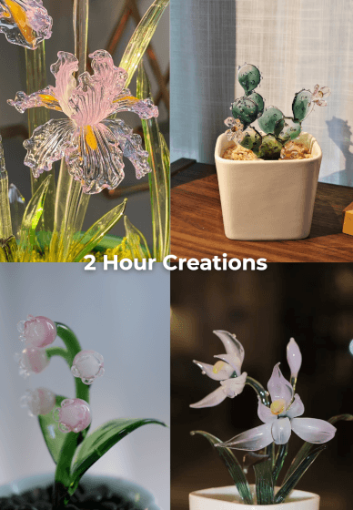 Lampwork Glass Flower Workshop