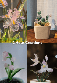 Lampwork Glass Flower Workshop