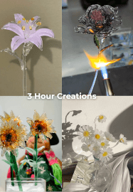Lampwork Glass Flower Workshop