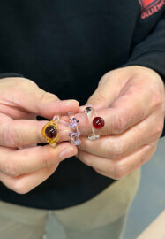 Lampworking Glass Ring Workshop: Decorate Your Glass Rings